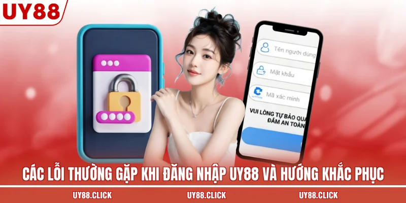 Các lỗi thường gặp khi đăng nhập UY88 và hướng khắc phục