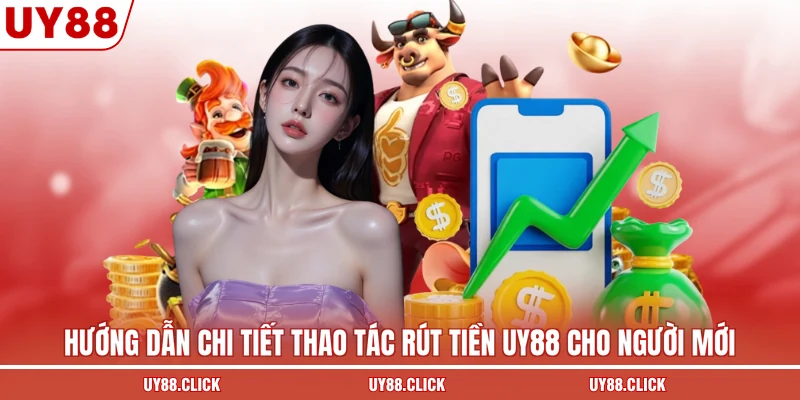 Hướng dẫn chi tiết thao tác rút tiền UY88 cho người mới